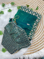 Very Soft nd elegant Rich look fendy sartin Saree