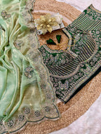 Sabyasachi Inspired Space Silk Premium Saree