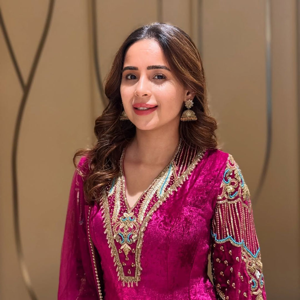 NEWLY PINK VELVET SUIT