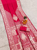 PURE BANARASI GALA SAREE