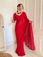 Faux Georgette Trending Saree