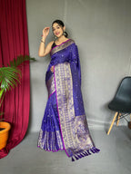SUPERB  WEAVING USED  HANDLOOM SAREES