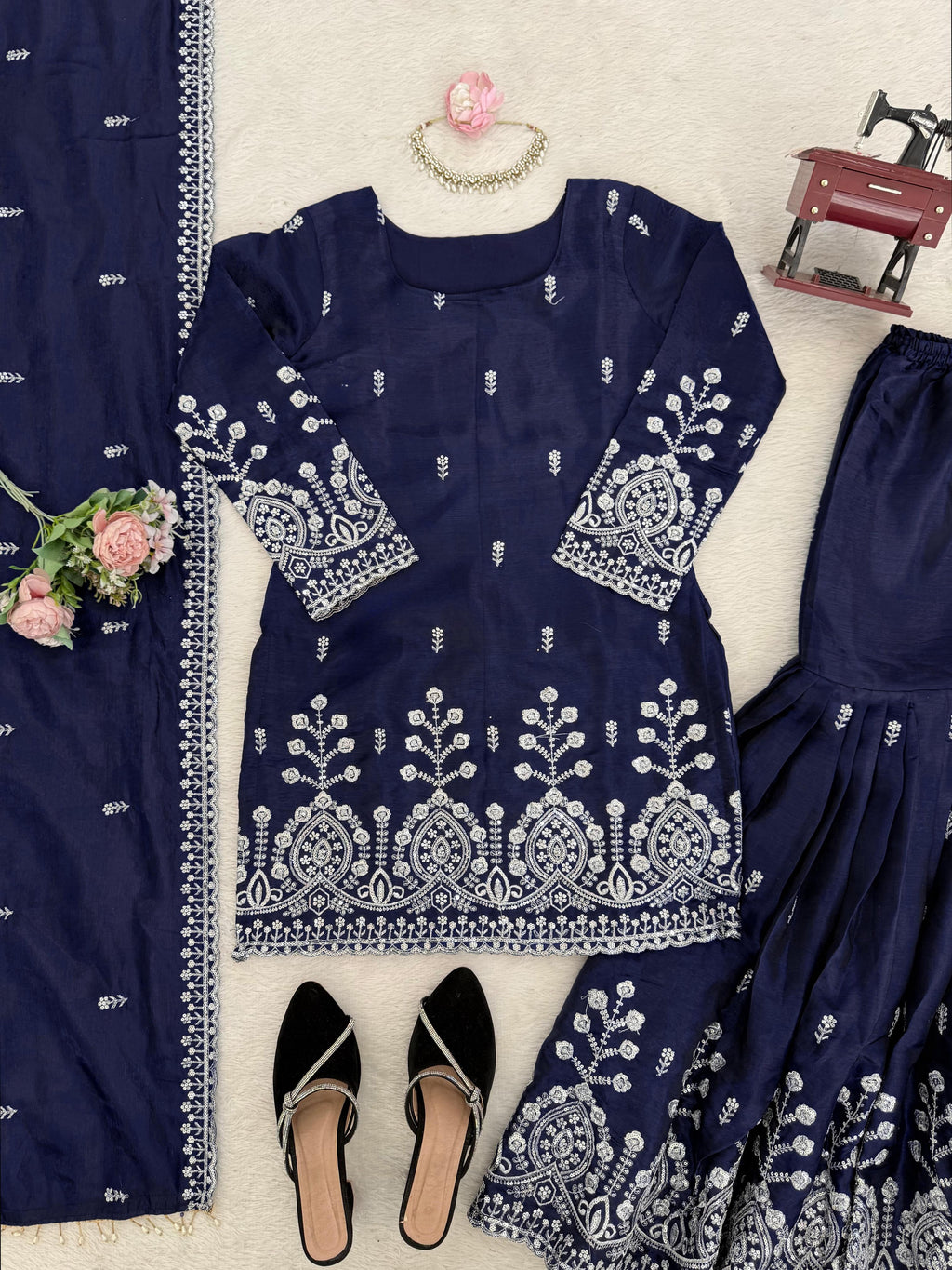 Designer Sharara Set Top Sharara
