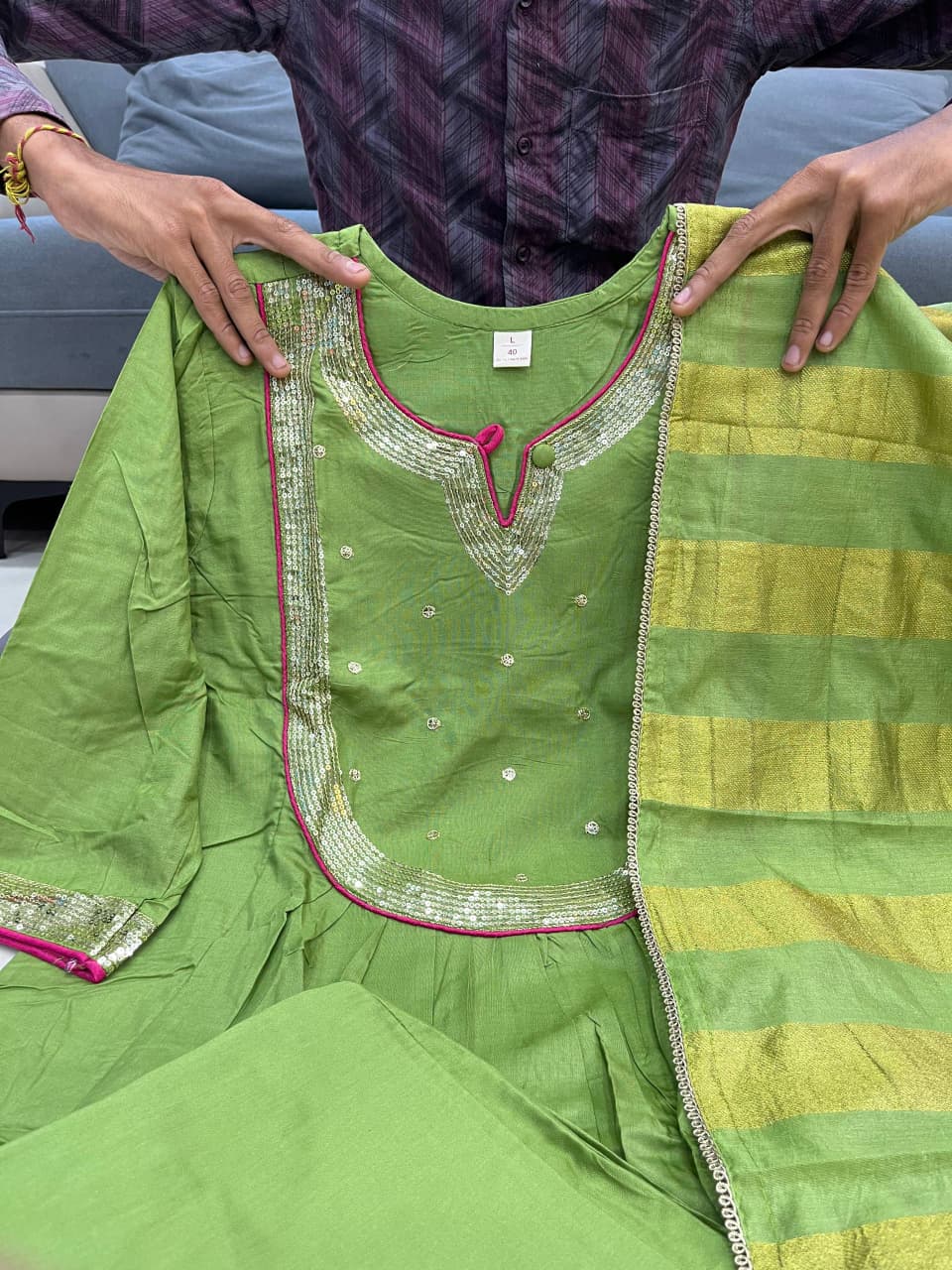MUL CHANDERI SUITS
