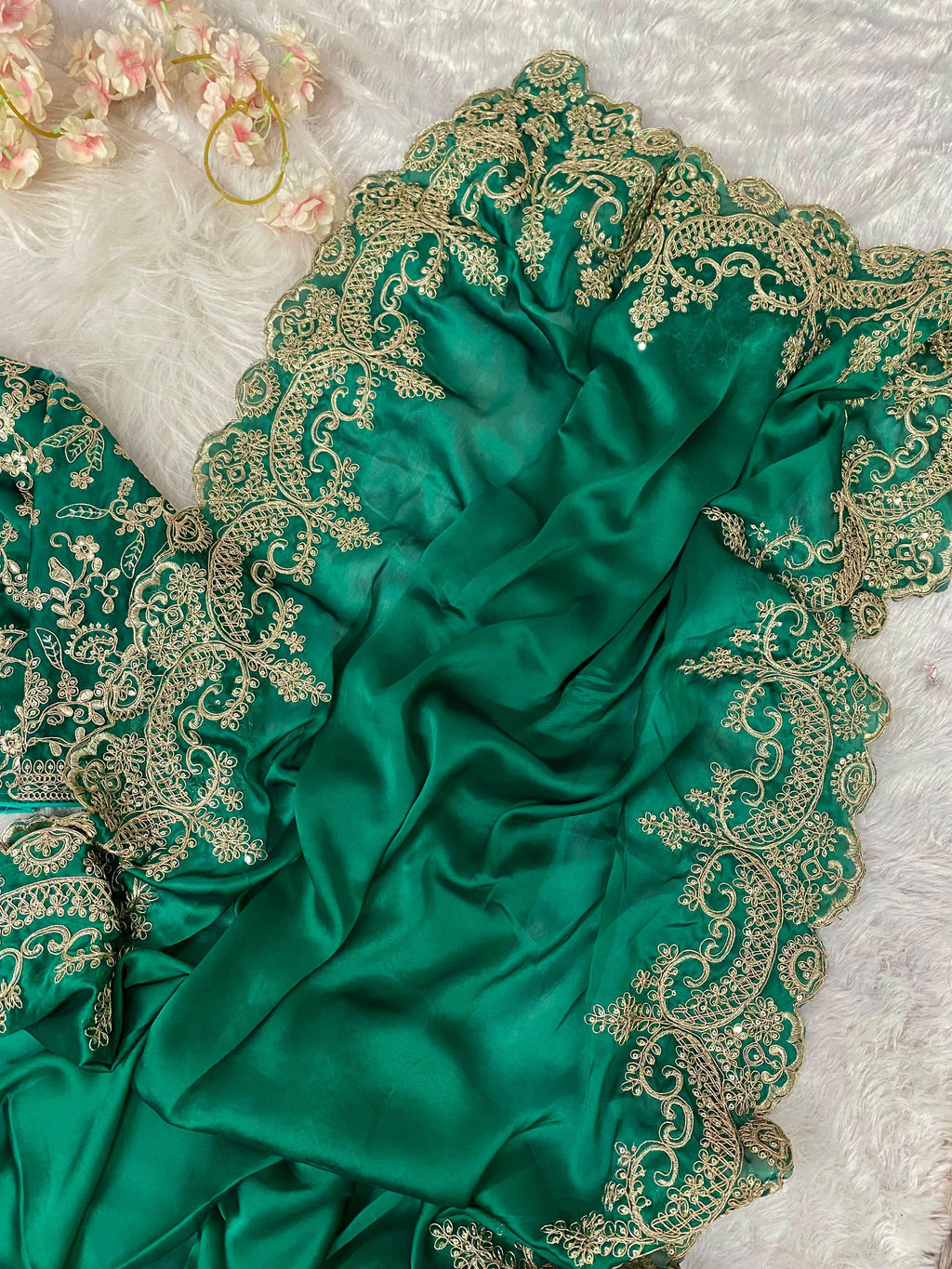 Premium Rangoli Silk Saree