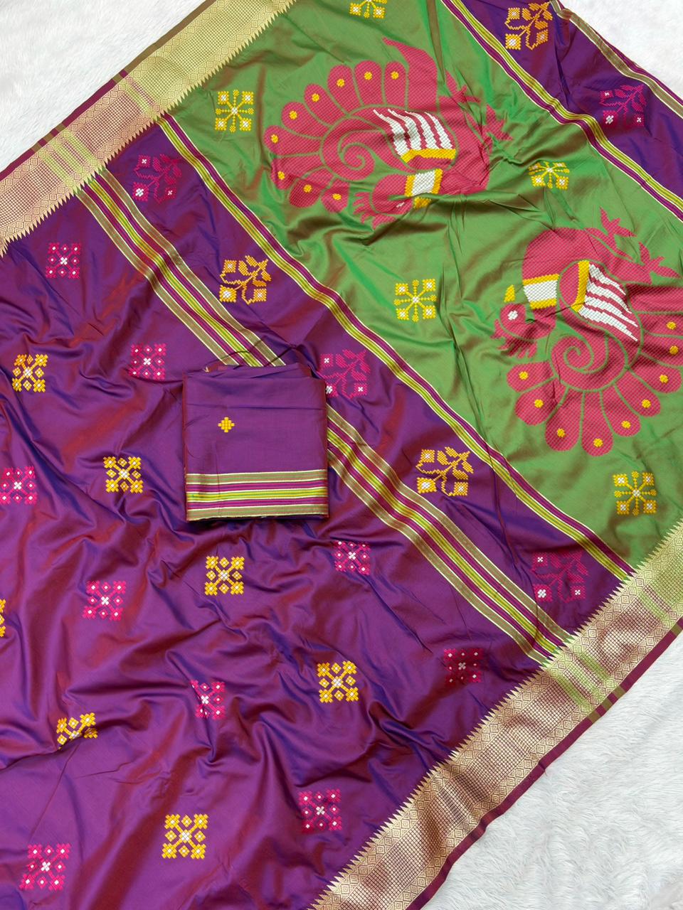 Handloom Patola Silk Saree