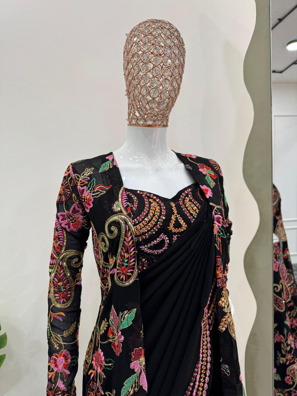 FAUX GOREGETTE PREMIUM SAREE