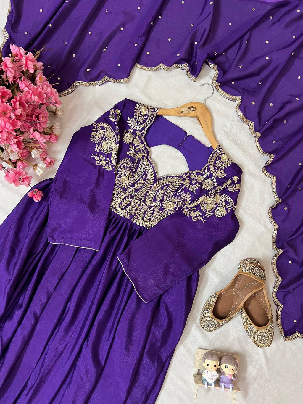 BOLLYWOOD BLOCKBUSTER ANARKALI GOWN