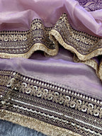 Soft Twill Net Saree