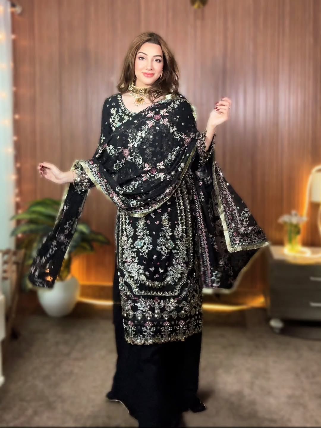 PARTY WEAR TOP AND PANT