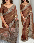 Veronica Fendy Chiffon Saree