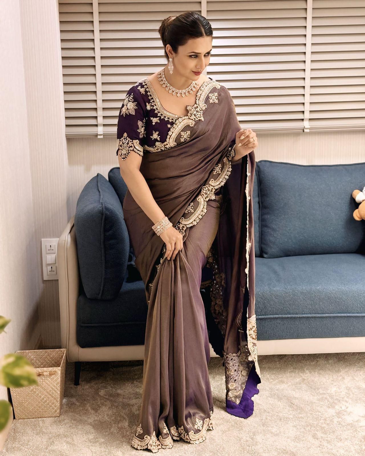 Bollywood Trending Satin Saree