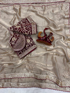 Soft Fendy Silk Fabric Saree