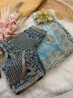 Sabyasachi Inspired Space Silk Premium Saree
