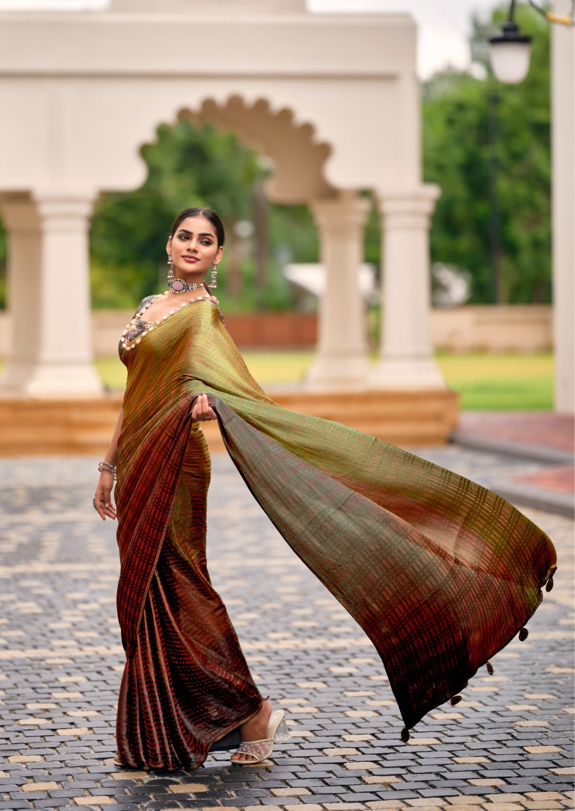 Tarna Catlog Saree