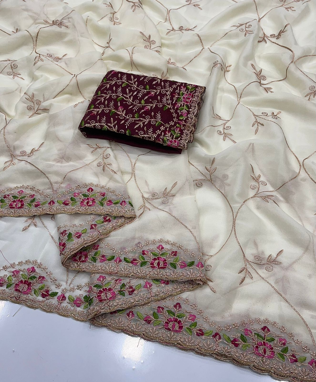 Star Georgette Saree