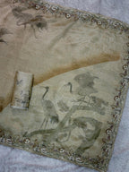 Glass Organza Saree