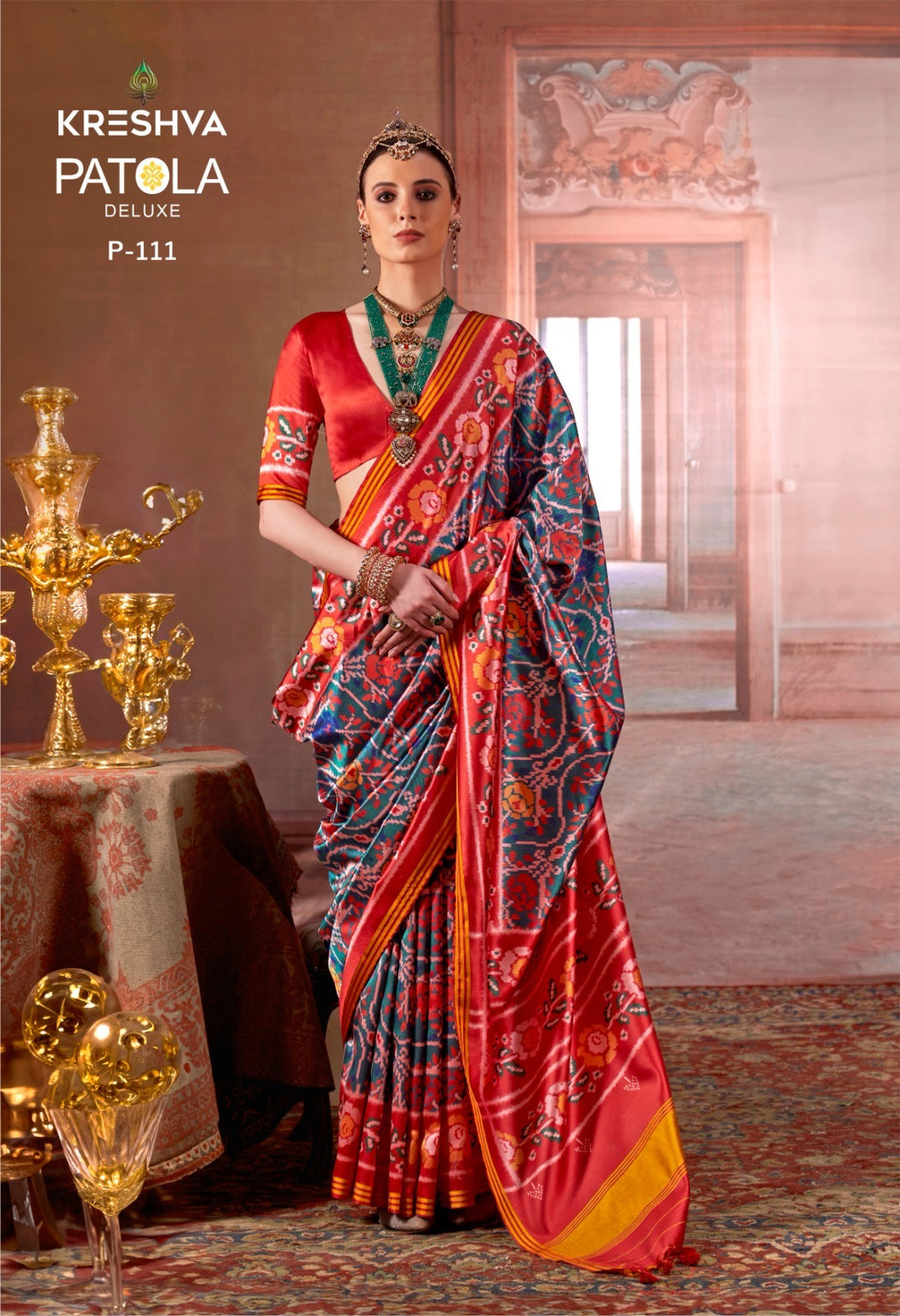 PATOLA DELUXE HERITAGE OF GUJRAT SAREE