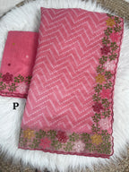 Cotton Satin Special With Our Embroidered Saree