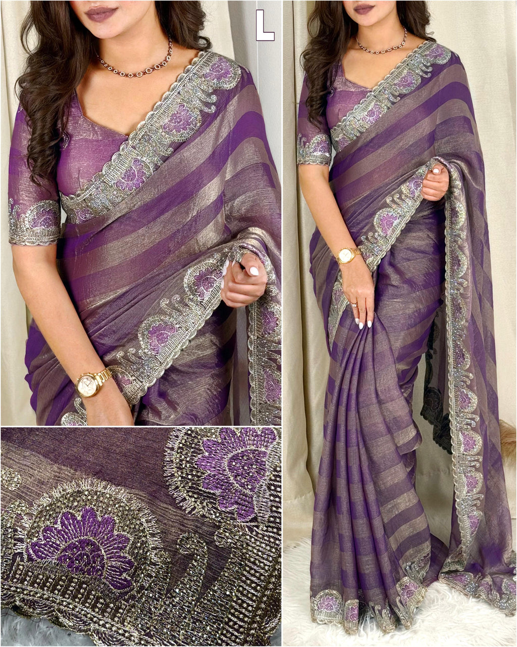 Veronica Fendy Chiffon Saree