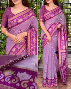 Manvi Linen Cotton Saree