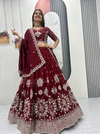 Embroidered Lehenga Choli👗