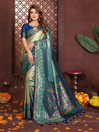 Premium Pure Banarasi Tissue Silk Sarees