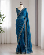 Space Silk Butti Saree