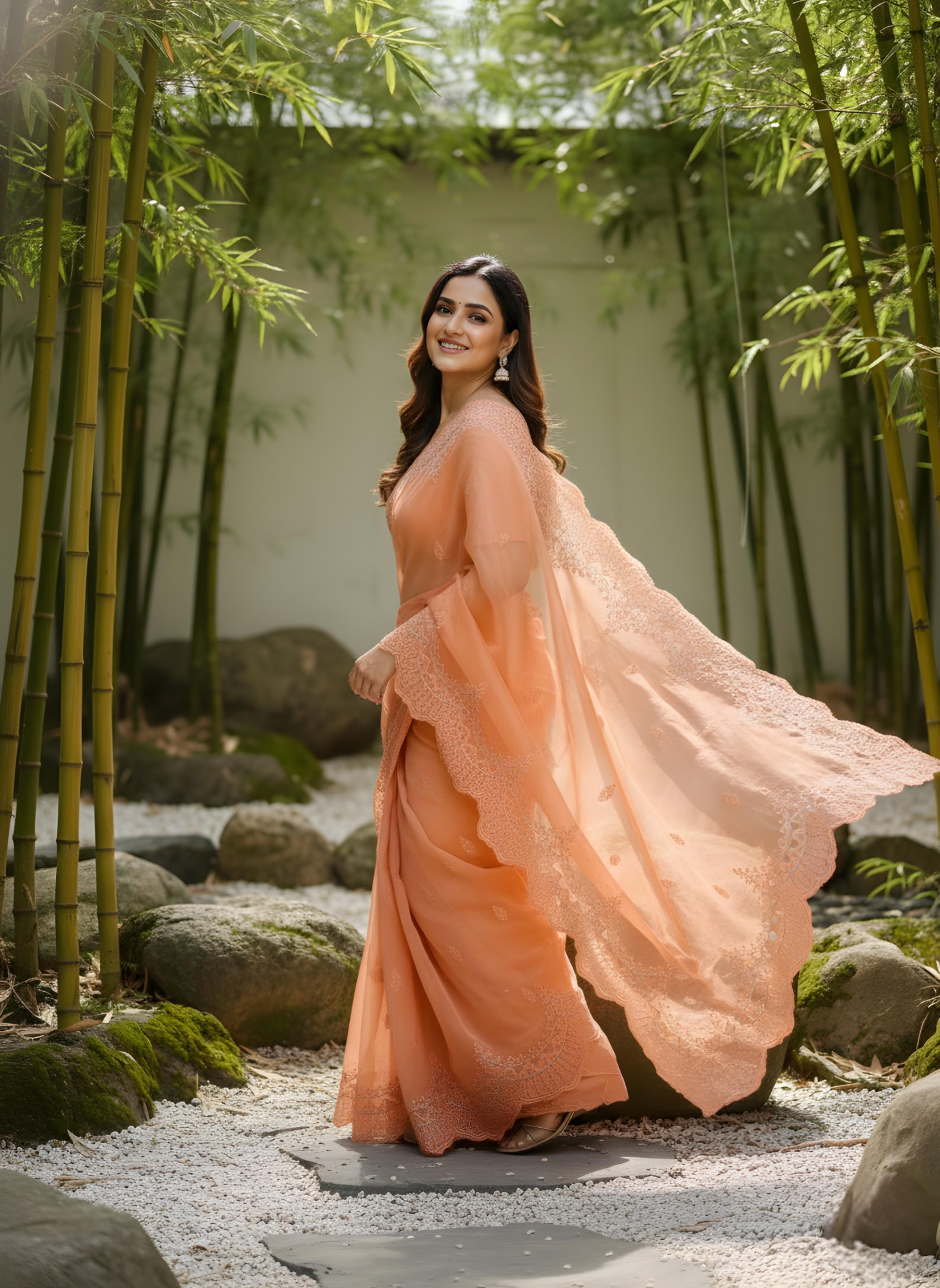 Chandani Premium Organza Saree