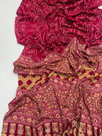 Mirror Work Treding Satin Saree