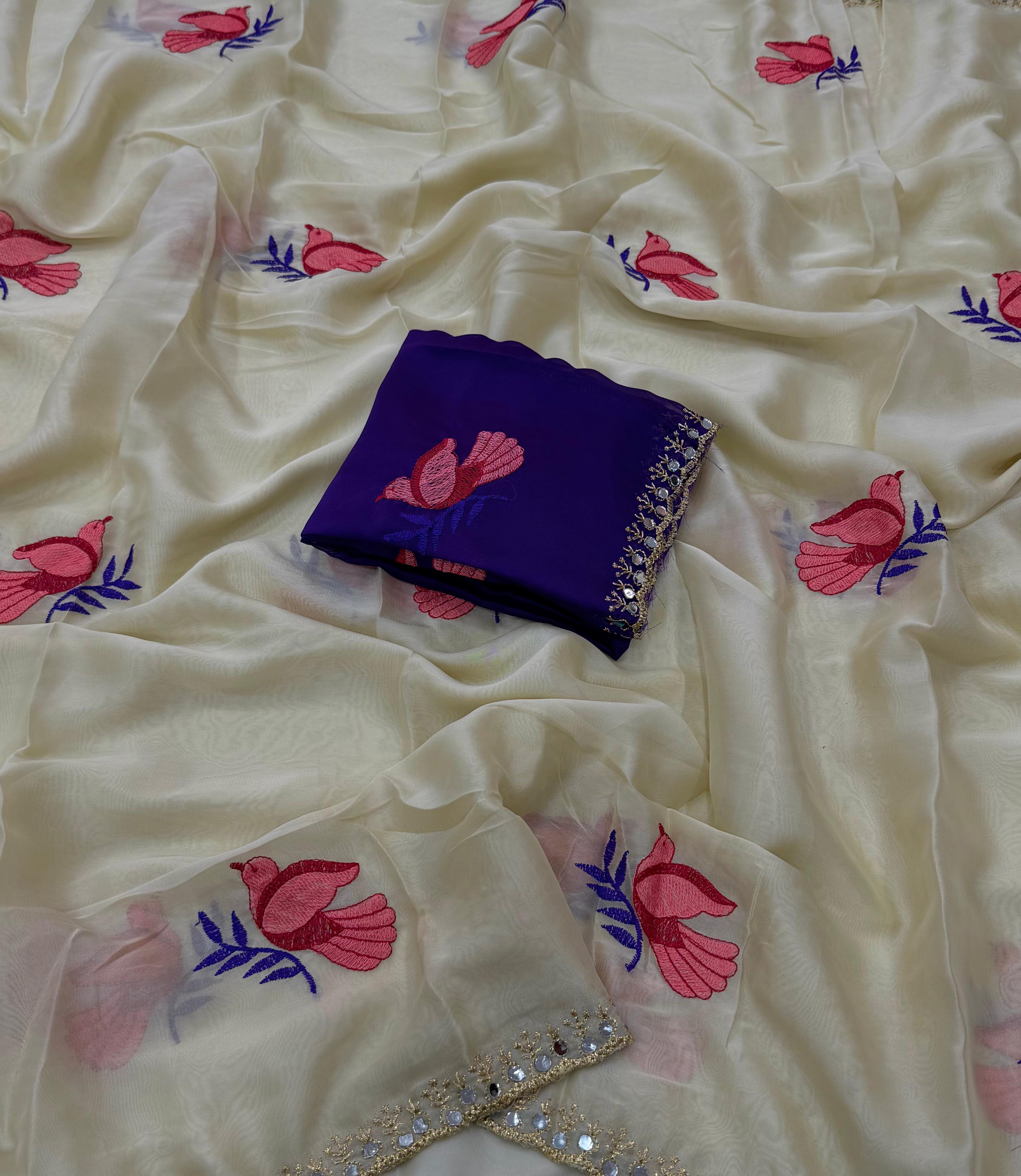 Soft Rangoli silk saree