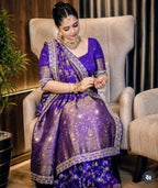 Charming Pure Khadi Saree