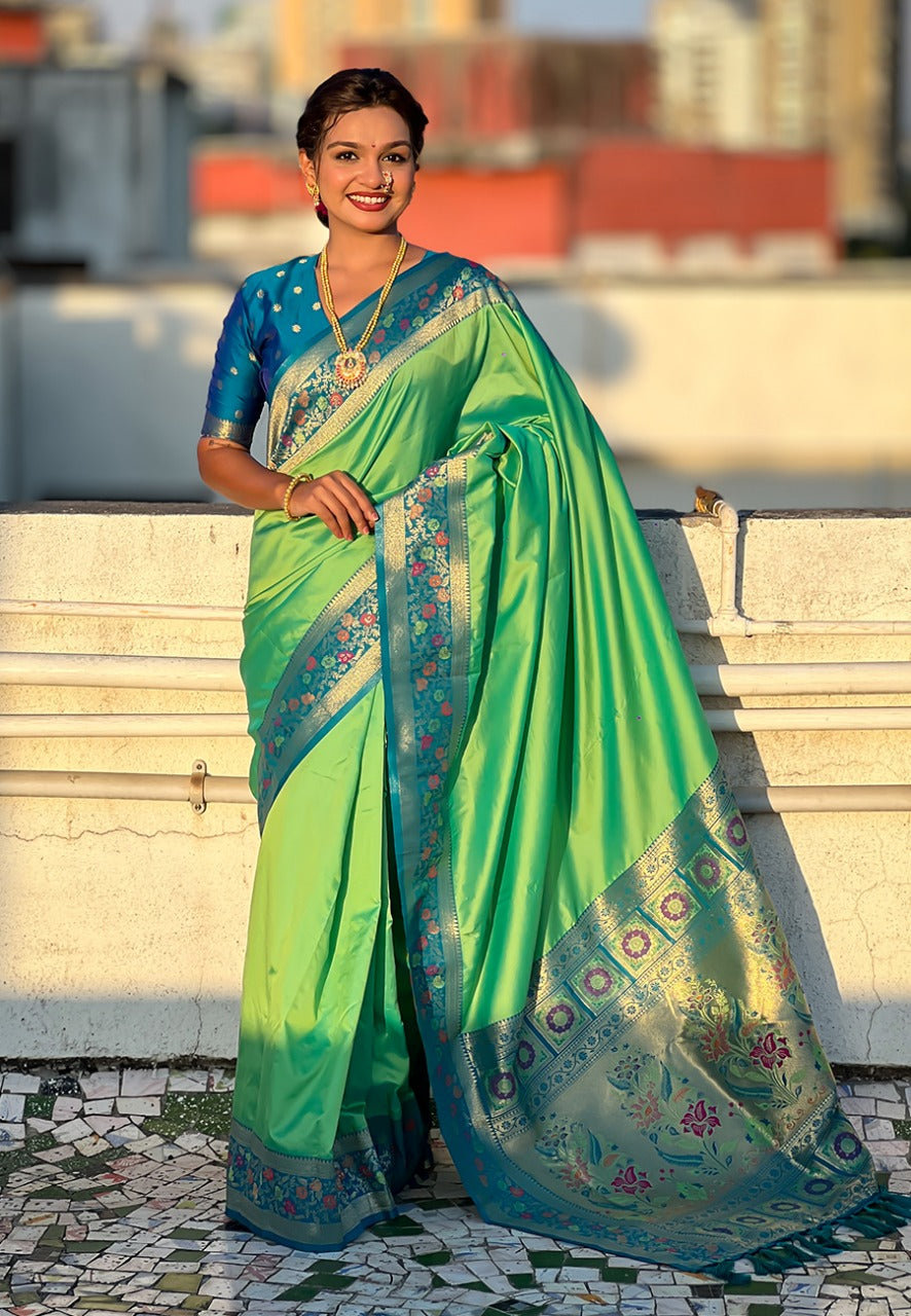 PREMIUM SOFT SILK PAITHANI SAREE
