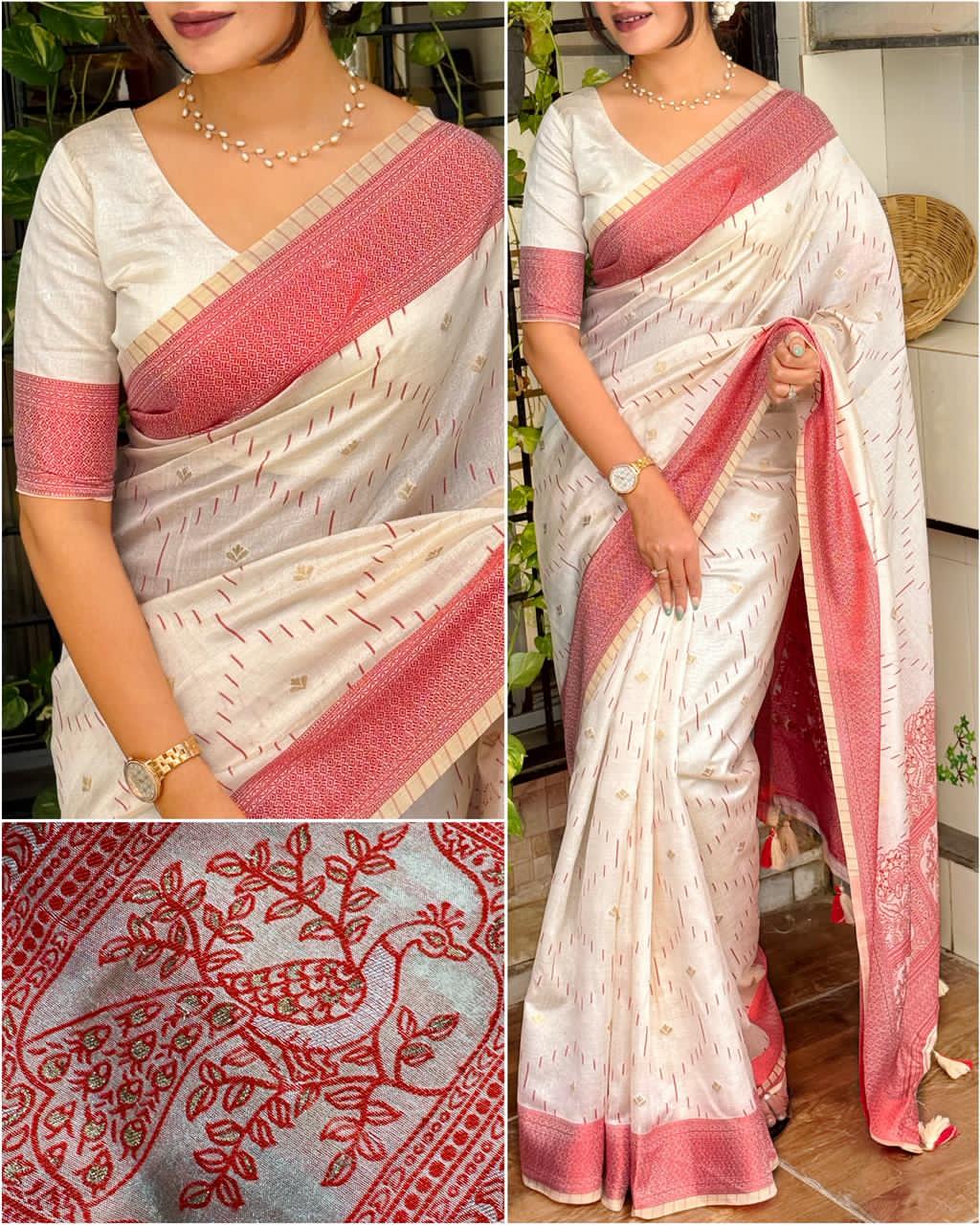 Khadi Cotton Saree