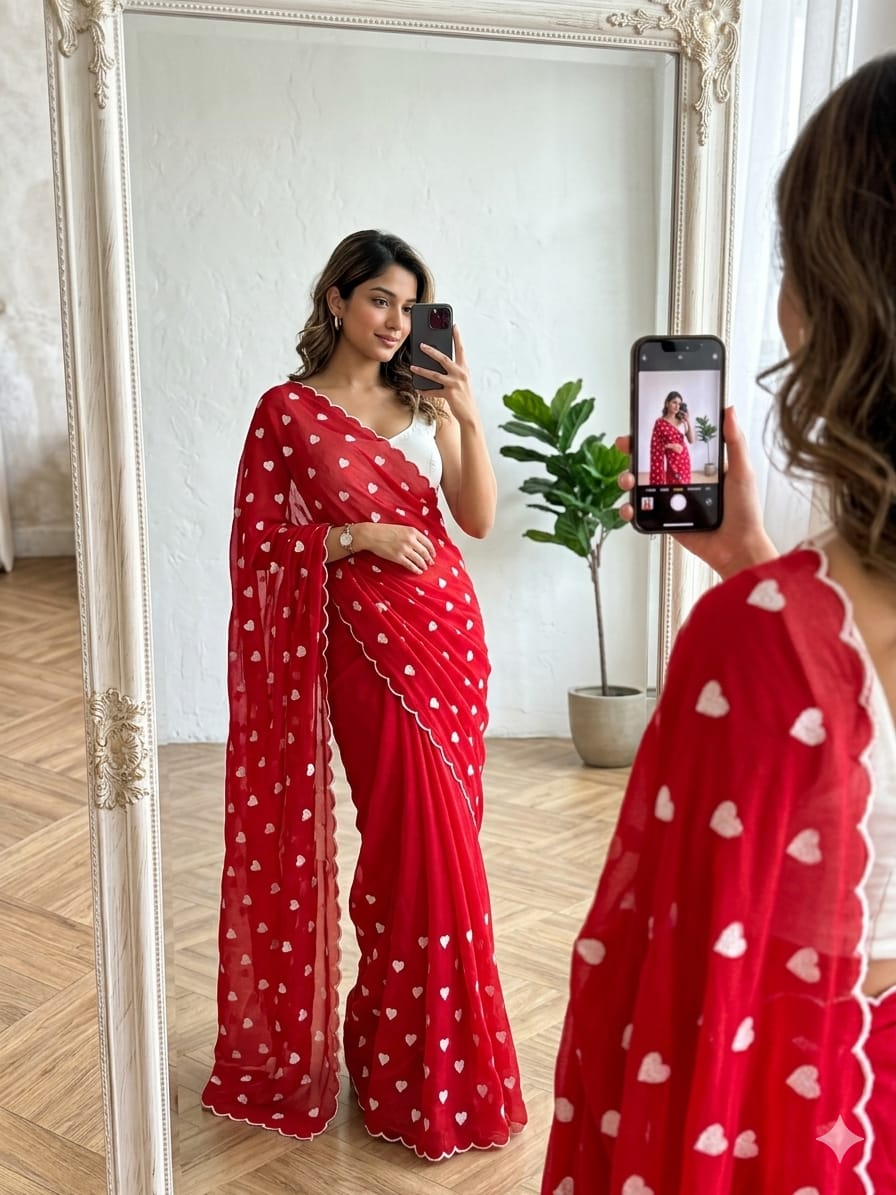 Primium Star Georget Saree