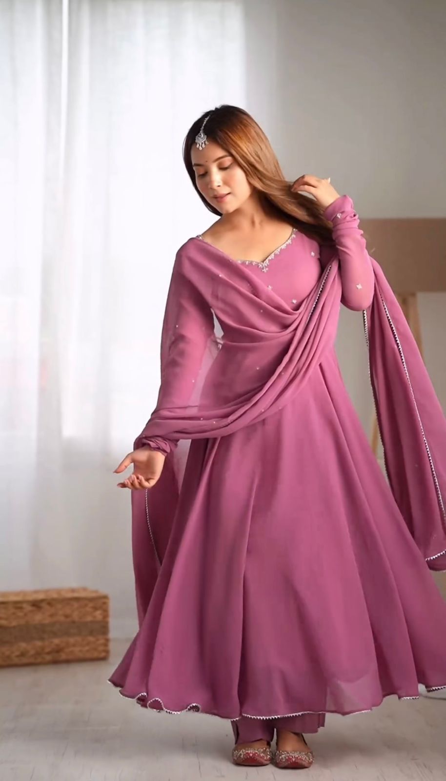 Heavy Faux Georgette Top