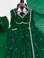 Premium Faux Georgette Lahenga