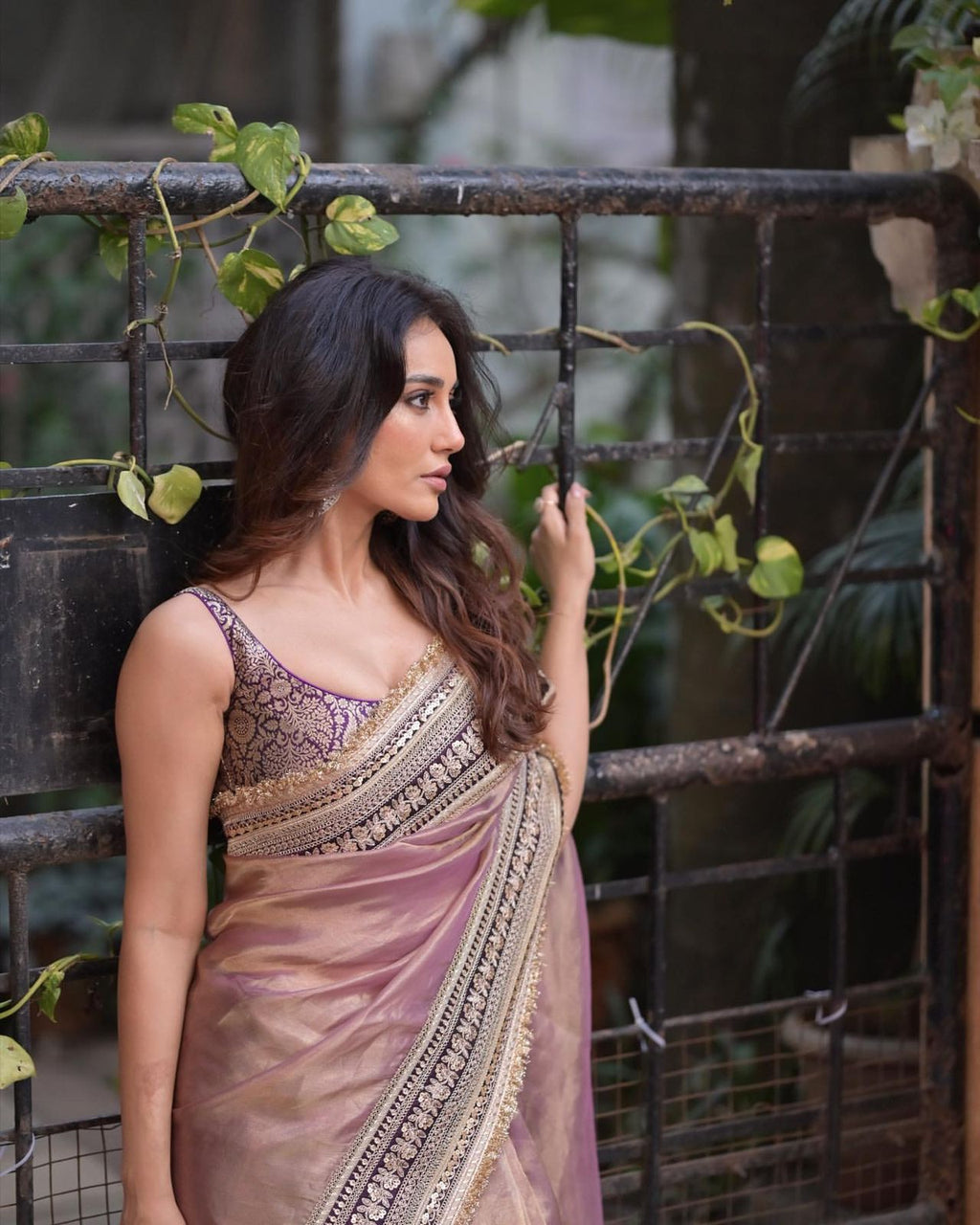 SOFT TWIL NET SAREE