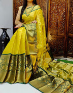 KANCHIVARAM GREEN SILK SAREE