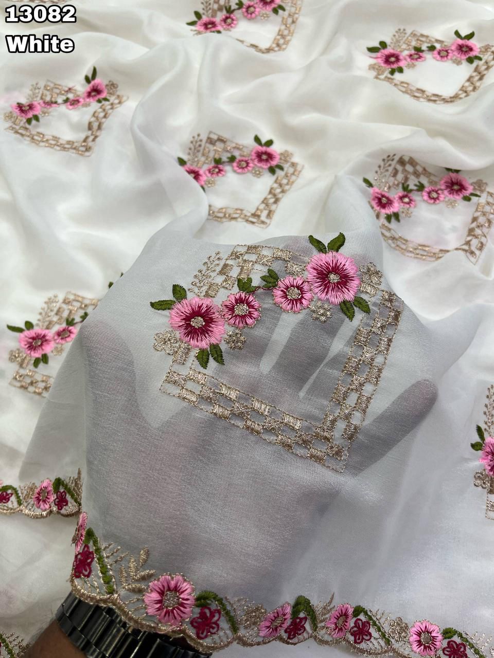 Amroz Star Georgette Saree