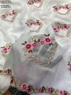 Amroz Star Georgette Saree