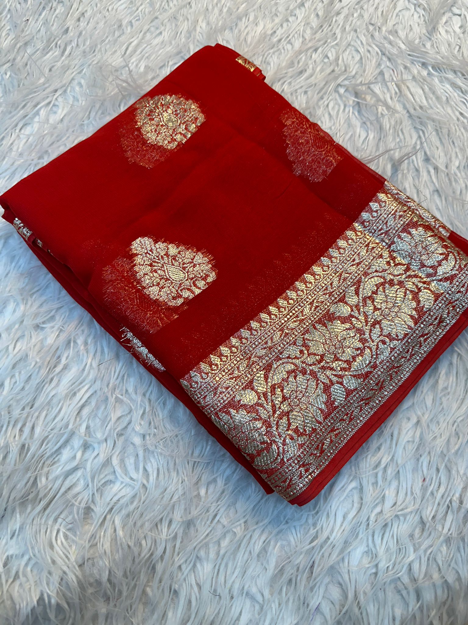 VISCOSE GOREGETTE SAREE