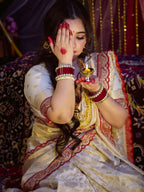 DURGA POOJA SPECIAL PURE KHADHI SAREE