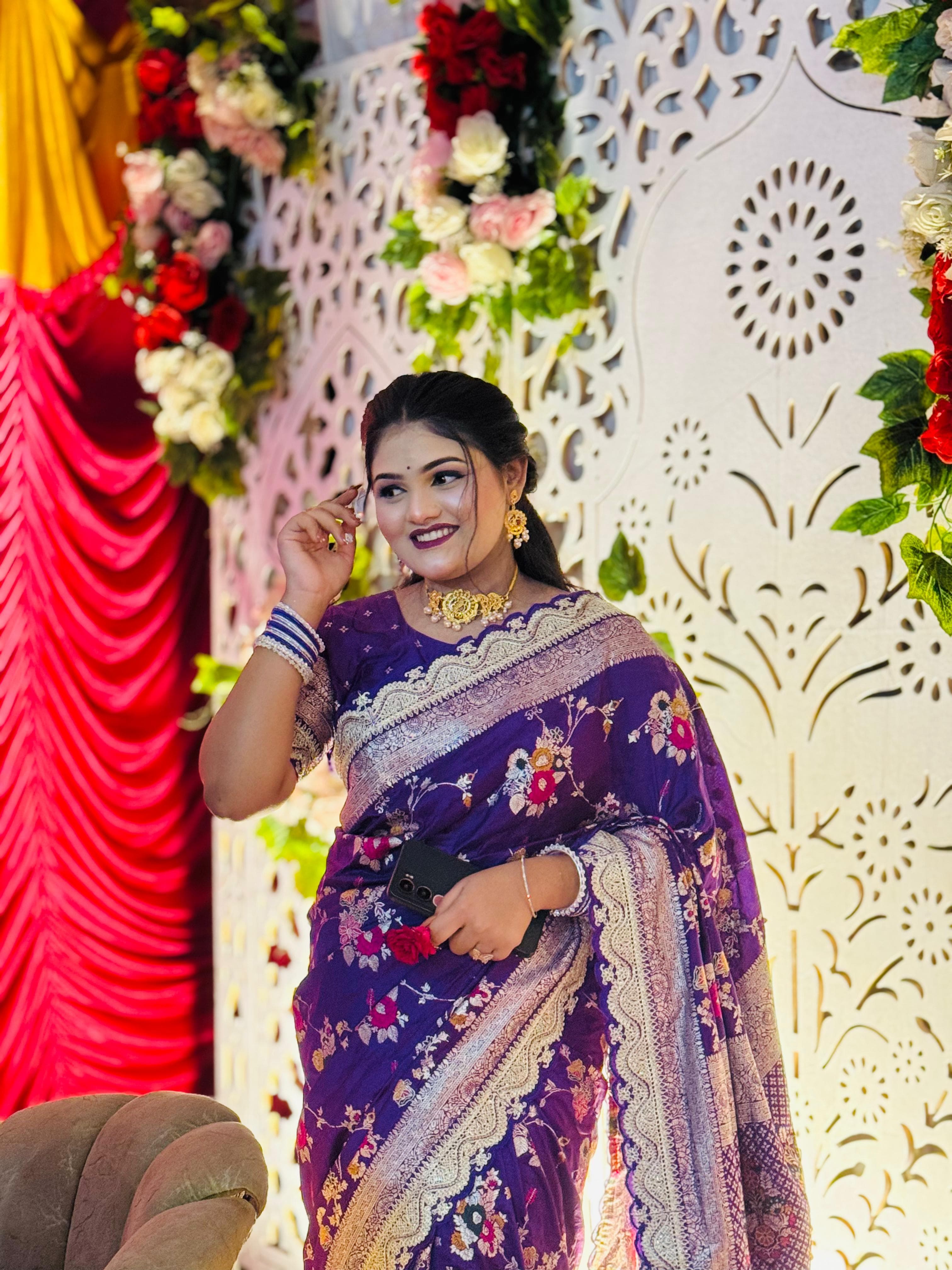 Pure Khadi Dola Saree