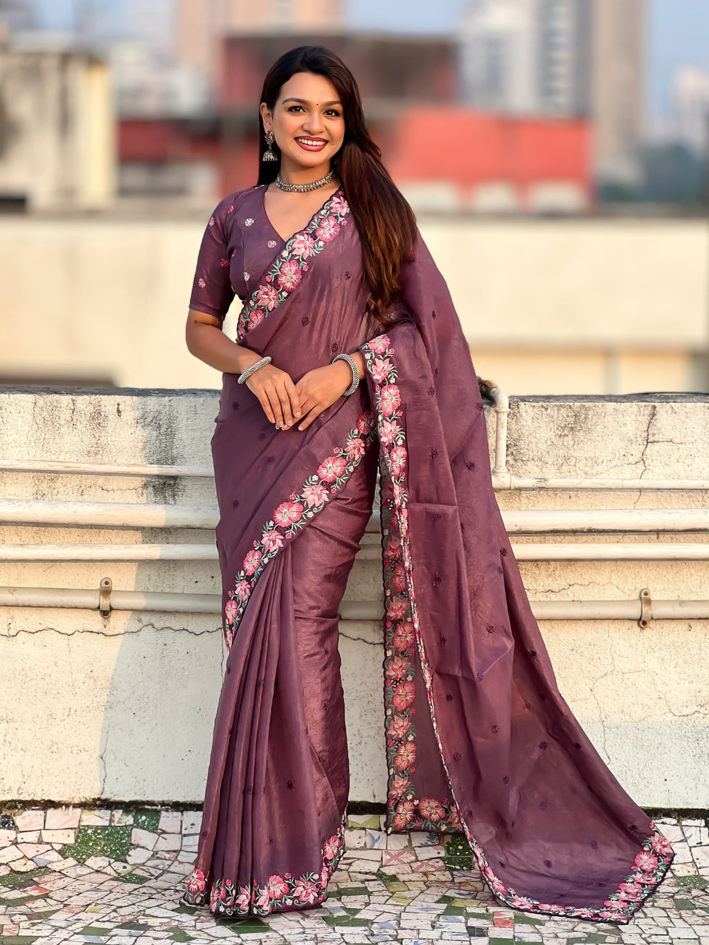 Wedding Seasons Pure Crush Saree