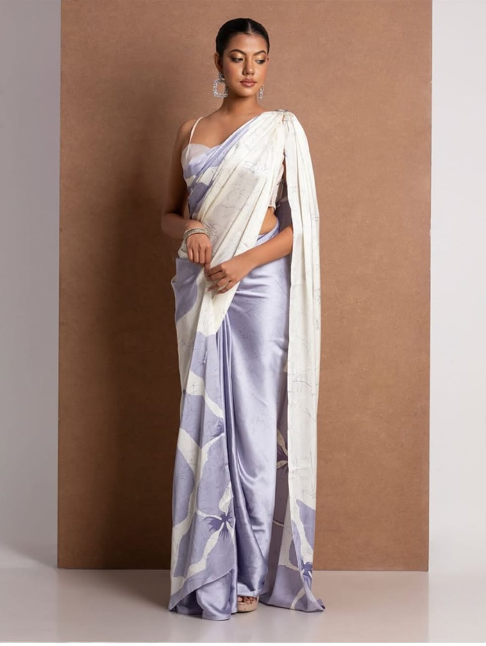 Digital print saree