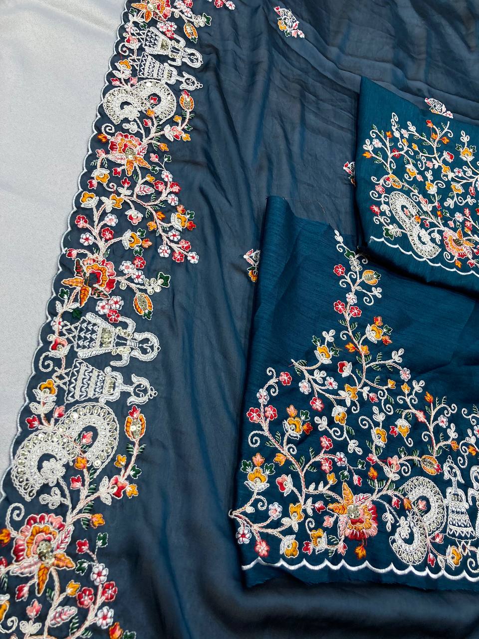 SOFT RANGOLI SILK SAREE