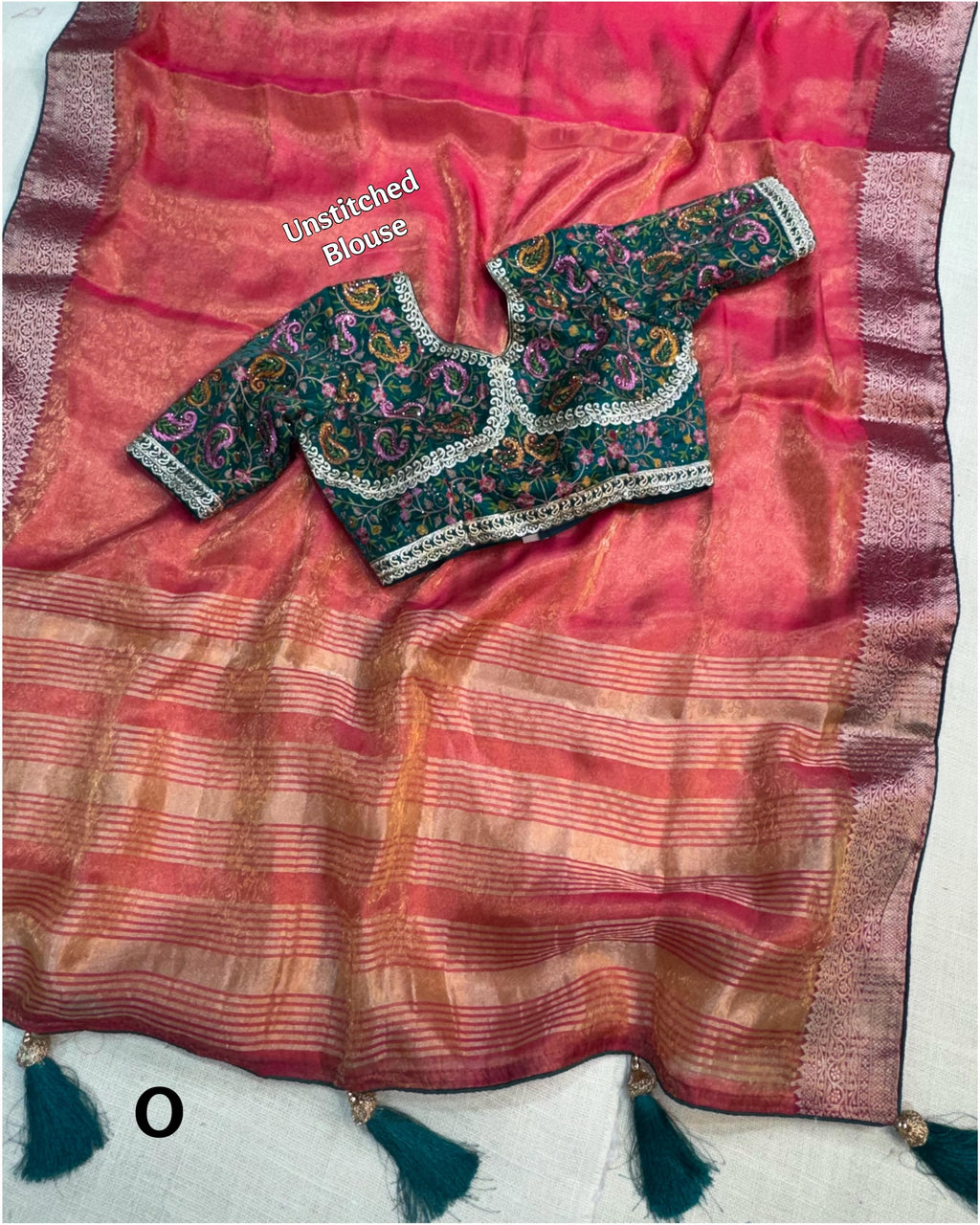 Gadhwal Fandy Silk Saree