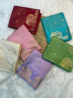 Elephant Chakra saree