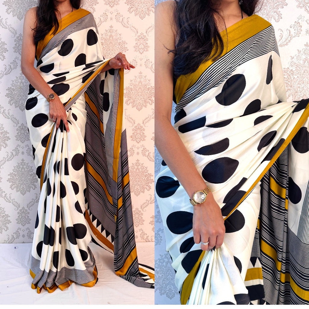Premiumx Japan Satin Saree